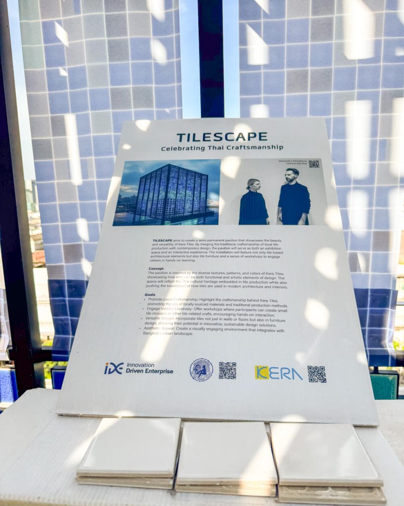 Installation on the roof of TCDC